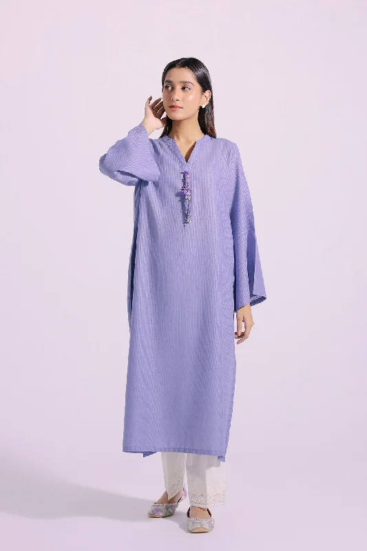 SOLID SHIRT (E4021/102/628)-- Print Jacquard Patchwork