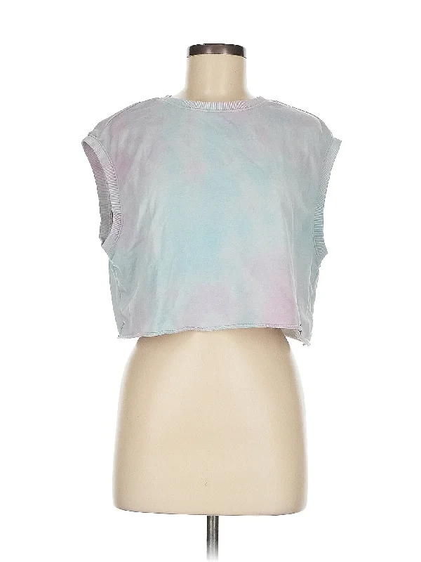 Short Sleeve T Shirt-- Fitted T-Shirt Seamless Stretchy