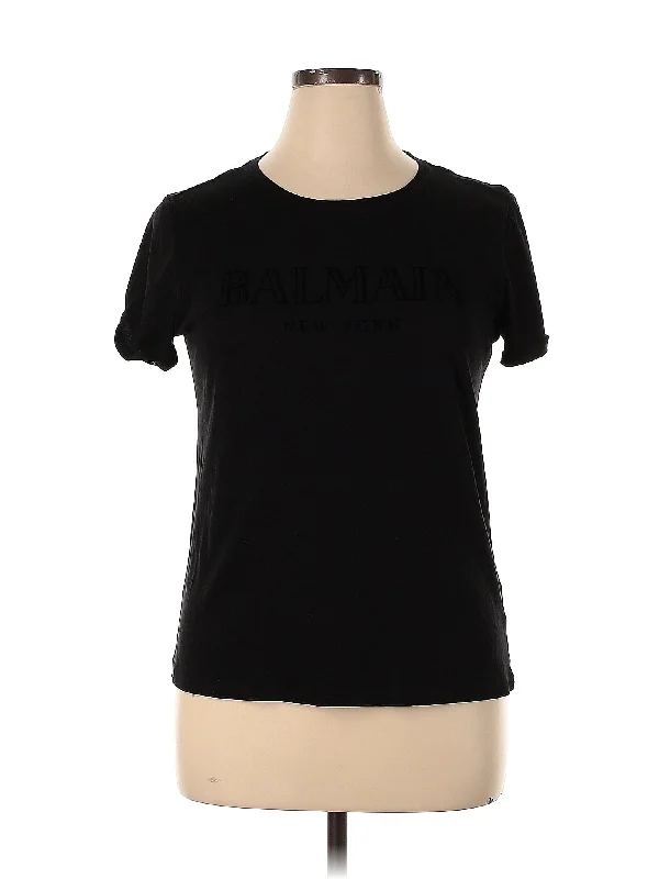 Short Sleeve T Shirt-- Front Pockets Side Pockets Patch Pockets