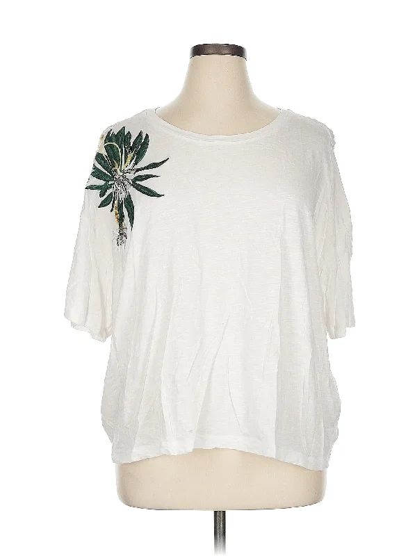 Short Sleeve T Shirt-- Layered Multi-layer Single Layer