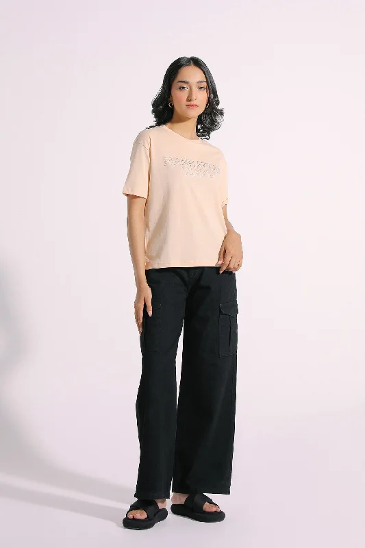 SOLID T-SHIRT (E0783/108/214)-- Cozy Warm Stylish