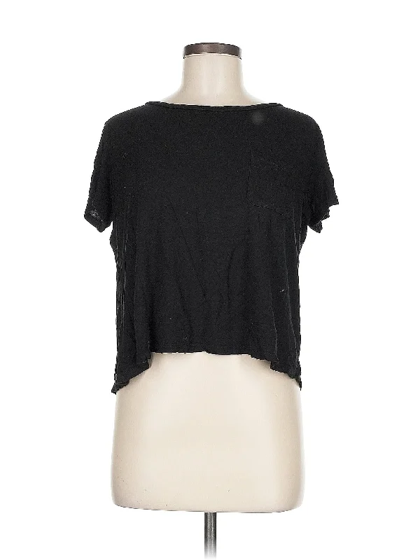 Short Sleeve T Shirt-- Satin Fabric Silk Fabric Chiffon Fabric