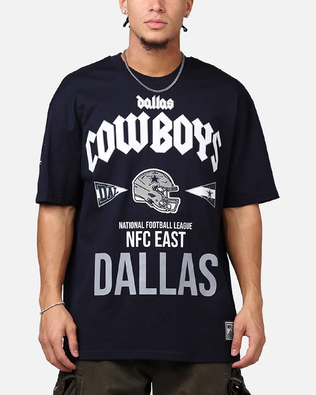Pro Standard Dallas Cowboys City Tour CJ Drop T-Shirt Midnight Navy-- Lace Blend Ribbed Blend Corduroy Blend