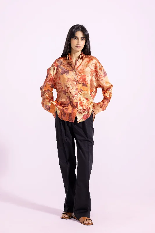BUTTON DOWN SHIRT (E1641/108/212)-- Oversized T-Shirt Spandex breathable