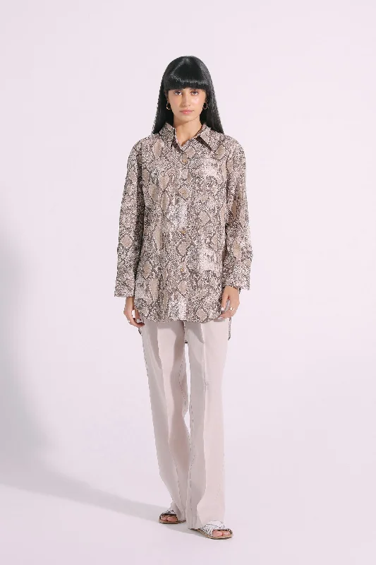 BUTTON DOWN SHIRT (E1055/108/001)-- Cotton Fabric Linen Fabric Terry Fabric