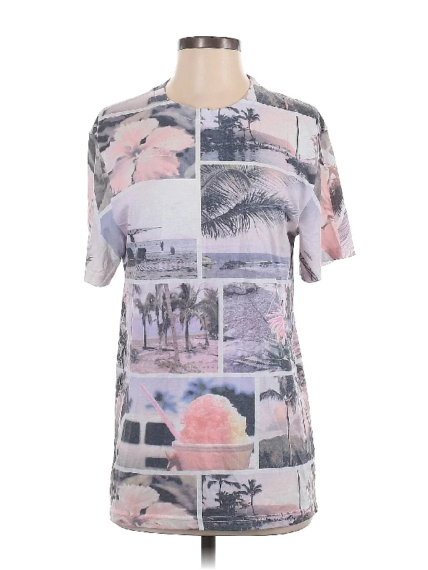 Short Sleeve T Shirt-- Fleece Nylon Spandex