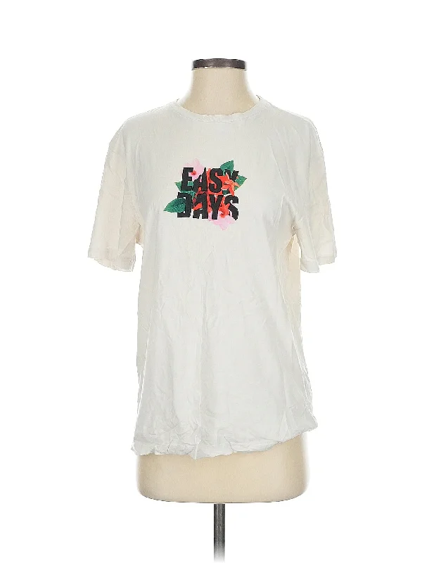 Short Sleeve T Shirt-- Ribbed T-Shirt High Neck Heavyweight