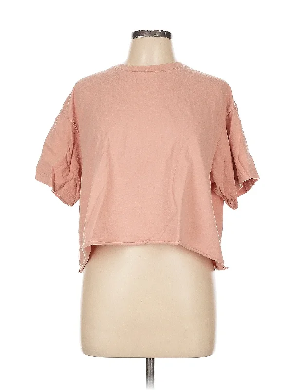 Short Sleeve T Shirt-- Satin Blend Silk Blend Wool Blend