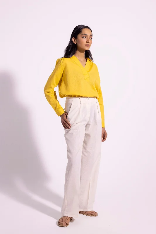 SOLID SHIRT (E0847/108/109)-- Handmade Hand-knitted Hand-woven