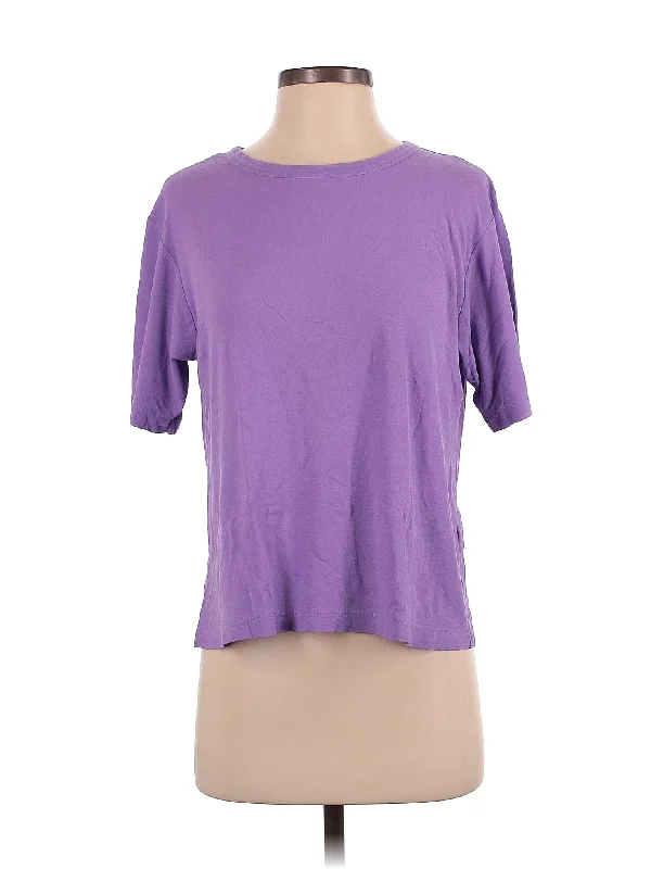 Short Sleeve T Shirt-- Chenille Blend Fleece Blend Nylon Blend