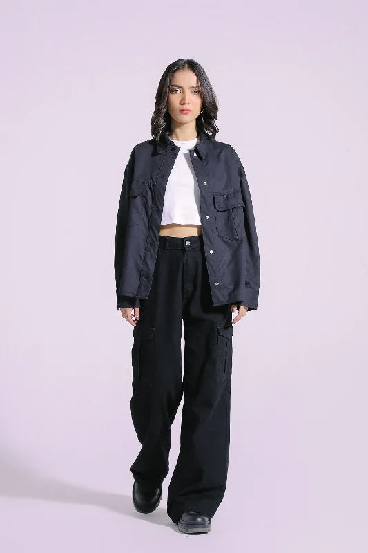 OVER SHIRT (E0688/108/901)-- Nylon Fabric Polyester Fabric Spandex Fabric