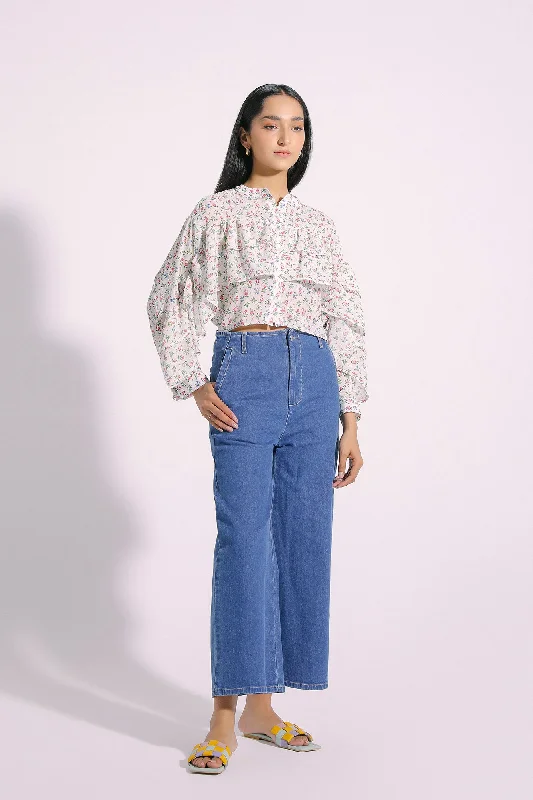 PRINTED SHIRT (E0790/108/001)-- Boxy Fit Fitted Loose