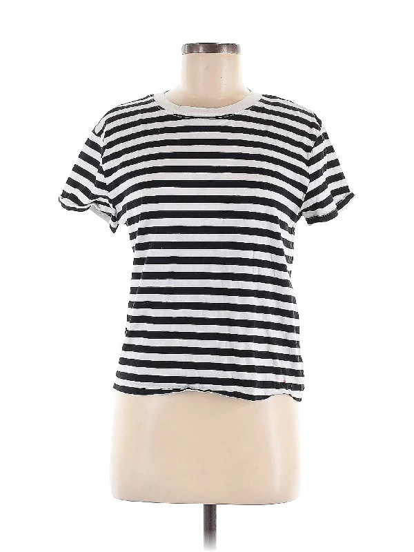 Short Sleeve T Shirt-- Layered Multi-layer Single Layer