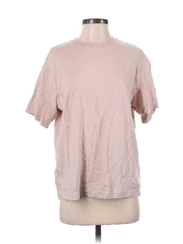 Short Sleeve T Shirt-- Spandex Blend Rayon Blend Denim Blend