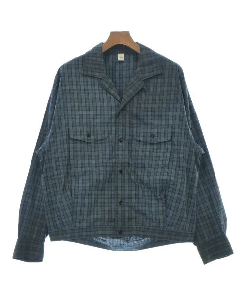 221 Village Casual shirts-- Striped Floral Plaid