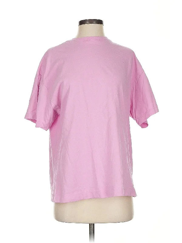 Short Sleeve T Shirt-- Chenille Blend Fleece Blend Nylon Blend