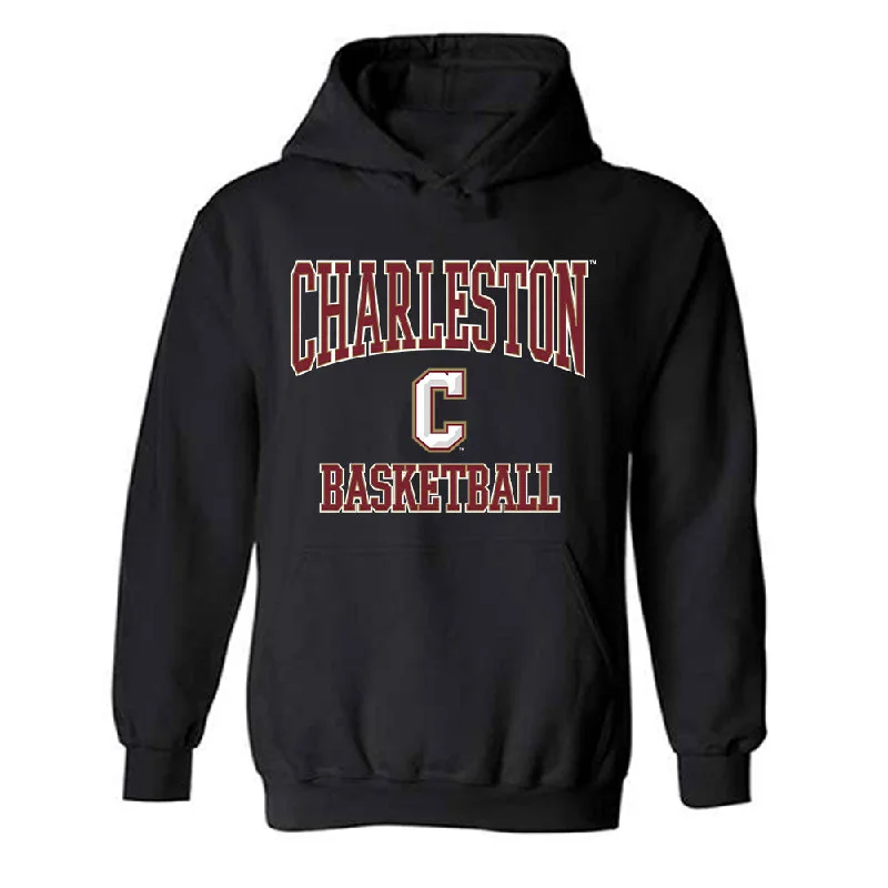 Charleston - NCAA Women's Basketball : Nicole Hemphill - Hooded Sweatshirt Hoodie with Snap Buttons Easy Quick Charleston - NCAA Women's Basketball : Nicole Hemphill - Hooded Sweatshirt Hoodie with Snap Buttons Easy Quick
