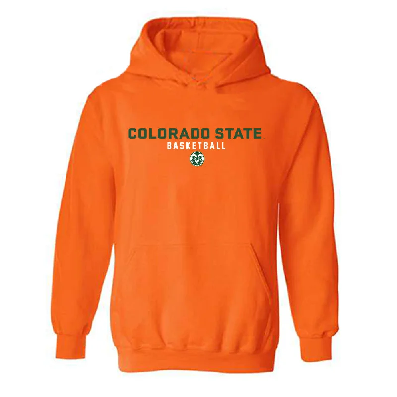 Colorado State - NCAA Women's Basketball : Kloe Froebe - Classic Shersey Hooded Sweatshirt Hoodie with Hem Patch Decorative Personalized Colorado State - NCAA Women's Basketball : Kloe Froebe - Classic Shersey Hooded Sweatshirt Hoodie with Hem Patch Decorative Personalized