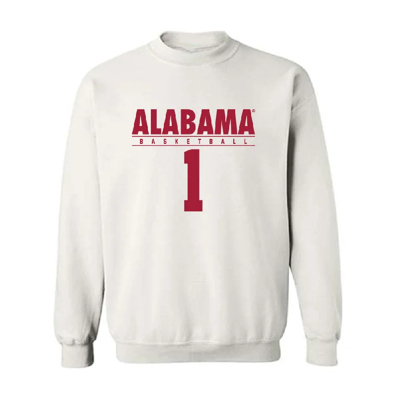 Alabama - NCAA Women's Basketball : Christabel Ezumah - Classic Fashion Shersey Crewneck Sweatshirt Hoodie with Mock Neck Collared Structured Alabama - NCAA Women's Basketball : Christabel Ezumah - Classic Fashion Shersey Crewneck Sweatshirt Hoodie with Mock Neck Collared Structured