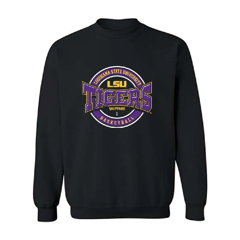 LSU - NCAA Women's Basketball : Mjracle Sheppard - Classic Fashion Shersey Crewneck Sweatshirt Hoodie with Earth Tones Natural Calm LSU - NCAA Women's Basketball : Mjracle Sheppard - Classic Fashion Shersey Crewneck Sweatshirt Hoodie with Earth Tones Natural Calm
