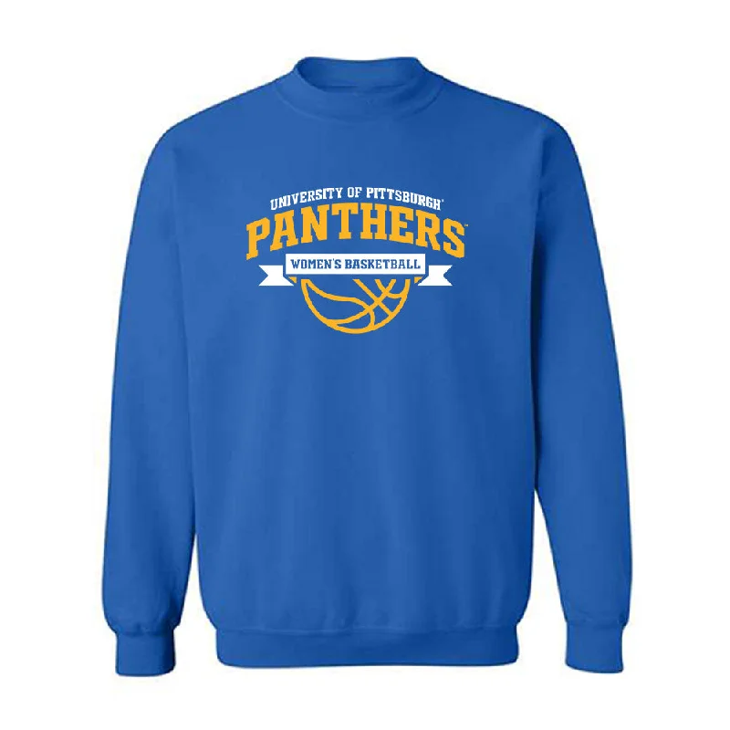 Pittsburgh - NCAA Women's Basketball : Mikayla Johnson - Sports Shersey Crewneck Sweatshirt Hoodie with Hem Applique Textured Unique Pittsburgh - NCAA Women's Basketball : Mikayla Johnson - Sports Shersey Crewneck Sweatshirt Hoodie with Hem Applique Textured Unique