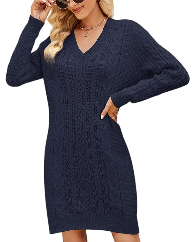 Caifeng Dress Tunics Fall fleece