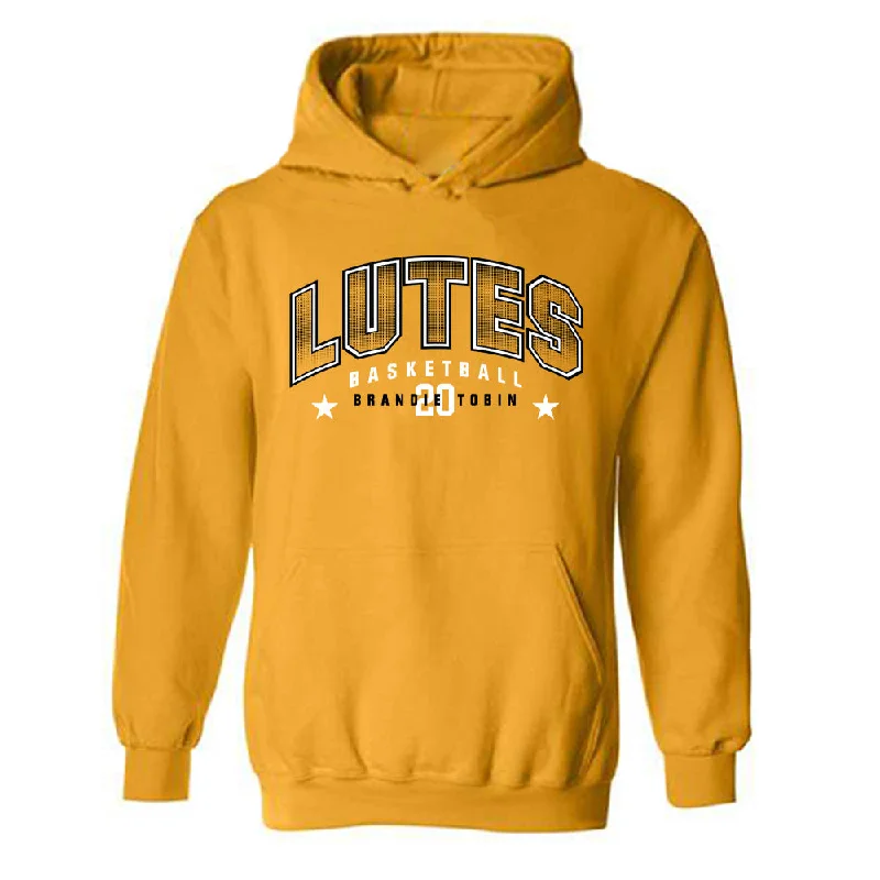 PLU - NCAA Women's Basketball : Brandie Tobin - Classic Fashion Shersey Hooded Sweatshirt Hoodie with Exposed Zipper Edgy Industrial PLU - NCAA Women's Basketball : Brandie Tobin - Classic Fashion Shersey Hooded Sweatshirt Hoodie with Exposed Zipper Edgy Industrial