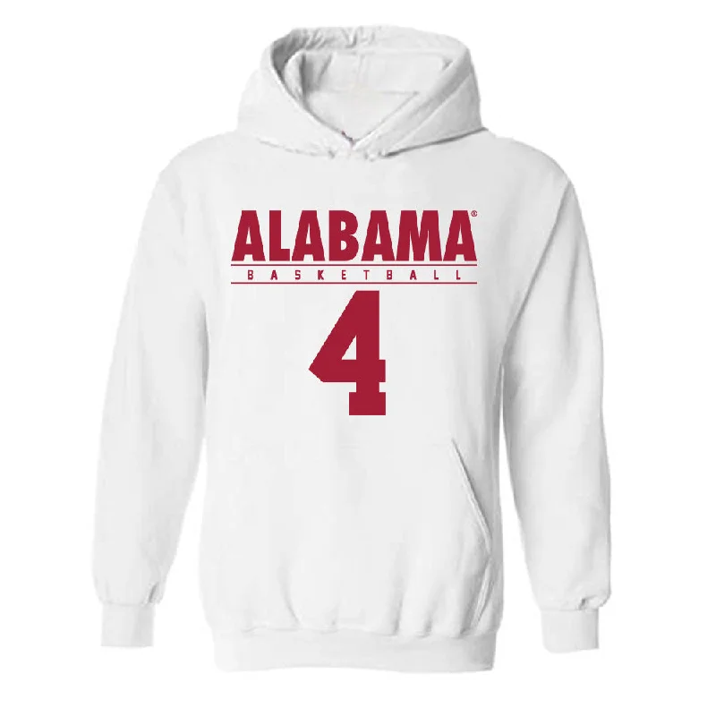 Alabama - NCAA Women's Basketball : Eris Lester - Classic Fashion Shersey Hooded Sweatshirt Hoodie with Typography Text Message Alabama - NCAA Women's Basketball : Eris Lester - Classic Fashion Shersey Hooded Sweatshirt Hoodie with Typography Text Message