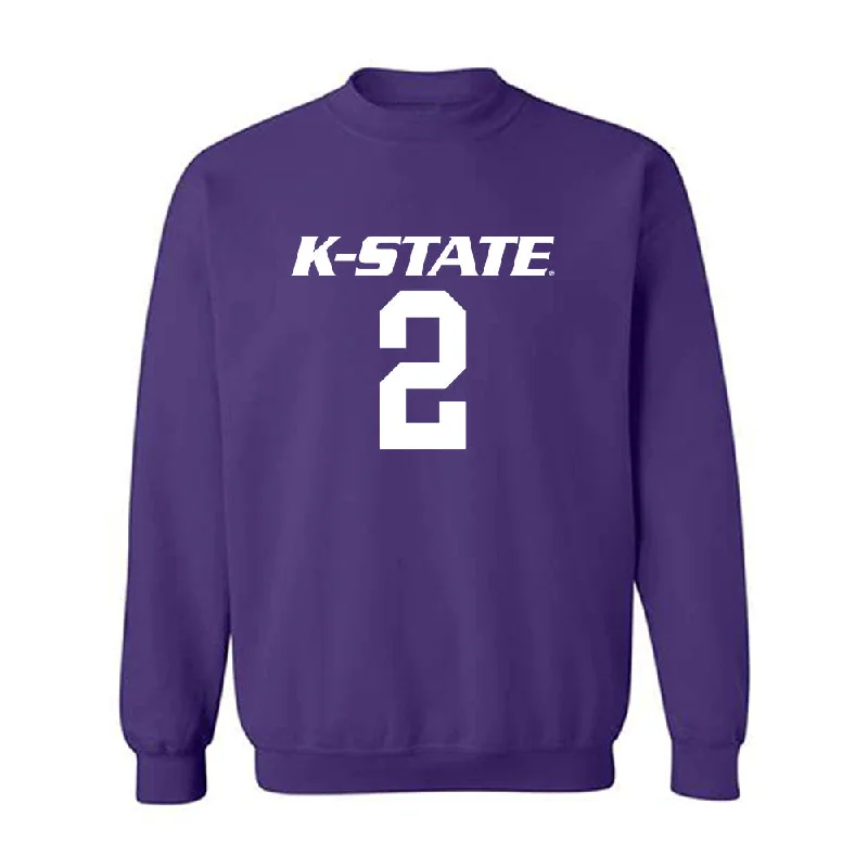 Kansas State - NCAA Women's Basketball : Temira Poindexter - Classic Shersey Crewneck Sweatshirt Hoodie with Ribbed Cuffs Snug Fit Comfort Kansas State - NCAA Women's Basketball : Temira Poindexter - Classic Shersey Crewneck Sweatshirt Hoodie with Ribbed Cuffs Snug Fit Comfort