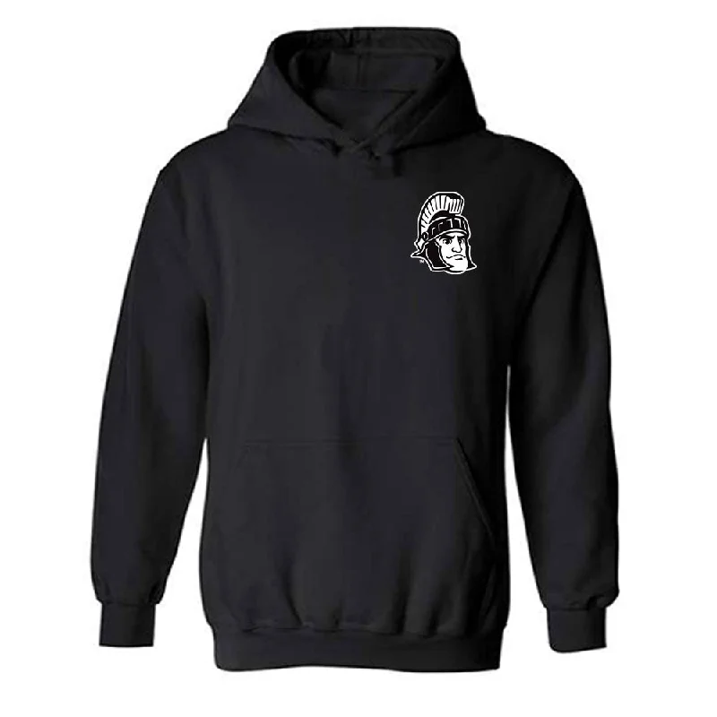 Michigan State - NCAA Women's Basketball : Jaddan Simmons - Hooded Sweatshirt Hoodie with Hem Ribbing Snug Secure Michigan State - NCAA Women's Basketball : Jaddan Simmons - Hooded Sweatshirt Hoodie with Hem Ribbing Snug Secure
