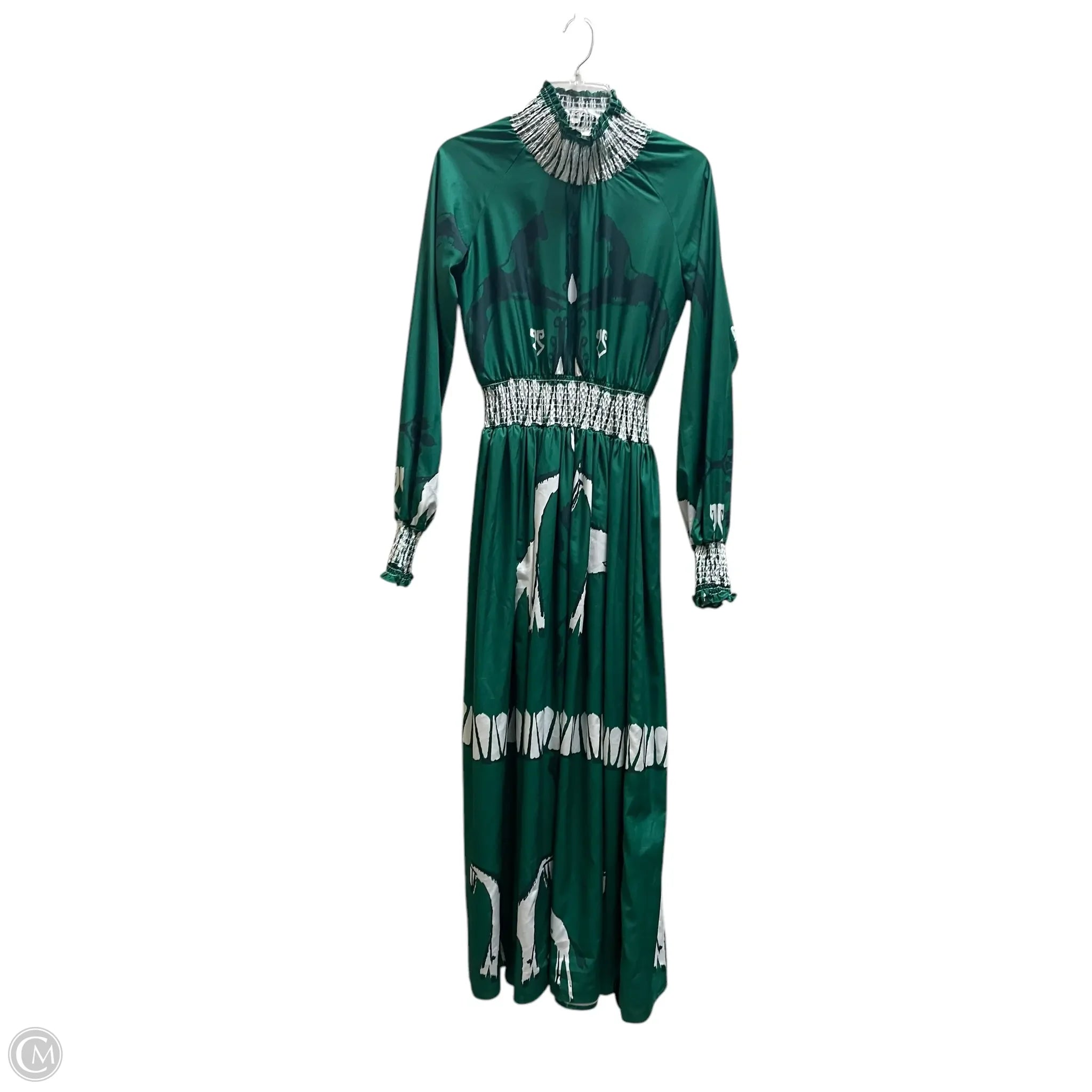 Dress Casual Maxi By Clothes Mentor In Green, Size: M Bodycon Club Sequined