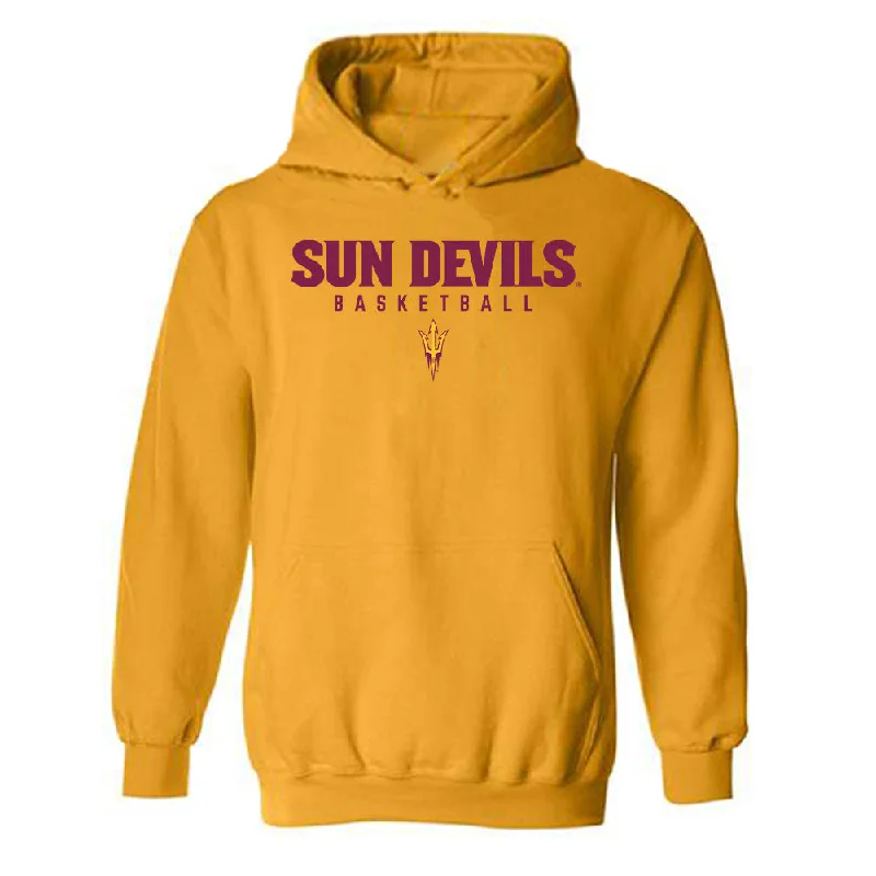 Arizona State - NCAA Women's Basketball : Timya Grice - Classic Shersey Hooded Sweatshirt Hoodie with Set-In Sleeves Structured Classic Arizona State - NCAA Women's Basketball : Timya Grice - Classic Shersey Hooded Sweatshirt Hoodie with Set-In Sleeves Structured Classic