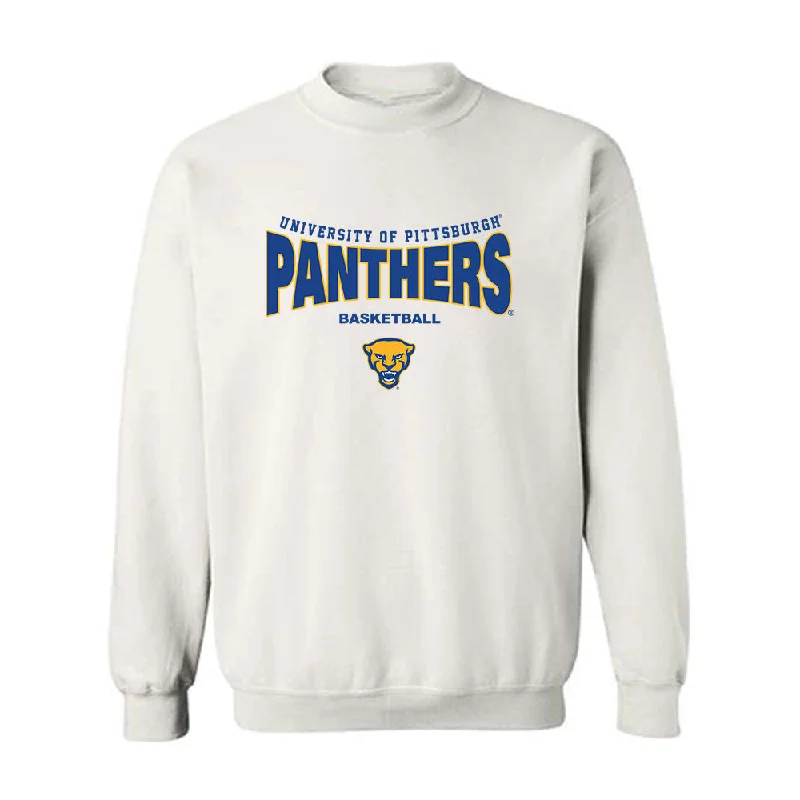 Pittsburgh - NCAA Women's Basketball : Mikayla Johnson - Classic Fashion Shersey Crewneck Sweatshirt Hoodie with Front Slit Layering Stylish Pittsburgh - NCAA Women's Basketball : Mikayla Johnson - Classic Fashion Shersey Crewneck Sweatshirt Hoodie with Front Slit Layering Stylish