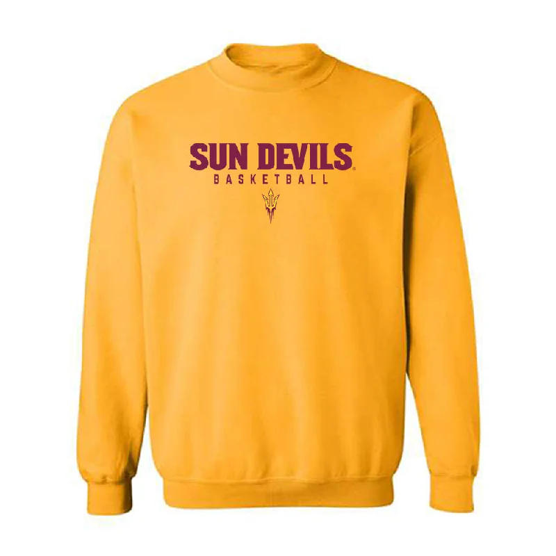 Arizona State - NCAA Women's Basketball : Timya Grice - Classic Shersey Crewneck Sweatshirt Hoodie with Bell Sleeves Flared Feminine Arizona State - NCAA Women's Basketball : Timya Grice - Classic Shersey Crewneck Sweatshirt Hoodie with Bell Sleeves Flared Feminine