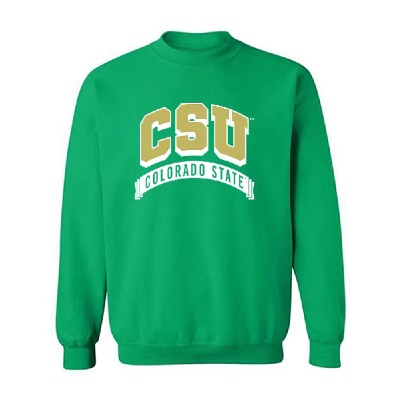 Colorado State - NCAA Women's Basketball : Kloe Froebe - Crewneck Sweatshirt Hoodie with Ribbed Hem Stretchable Secure Colorado State - NCAA Women's Basketball : Kloe Froebe - Crewneck Sweatshirt Hoodie with Ribbed Hem Stretchable Secure