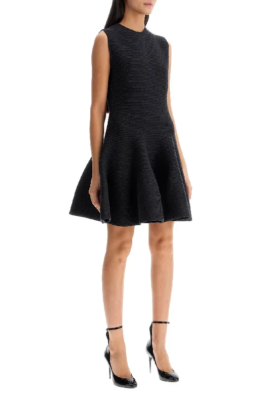 Alaia 'ribbed Knit Skater Dress With Tunics Stylish elegant