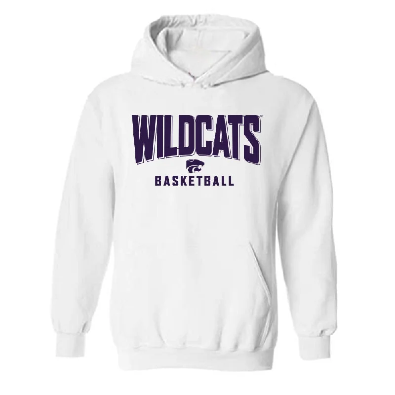 Kansas State - NCAA Women's Basketball : Temira Poindexter - Classic Shersey Hooded Sweatshirt Hoodie with Front Slit Layering Stylish Kansas State - NCAA Women's Basketball : Temira Poindexter - Classic Shersey Hooded Sweatshirt Hoodie with Front Slit Layering Stylish