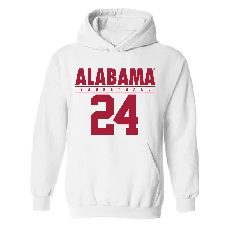 Alabama - NCAA Women's Basketball : Leah Brooks - Classic Fashion Shersey Hooded Sweatshirt Hoodie with Drawstring Waist Adjustable Fitted Alabama - NCAA Women's Basketball : Leah Brooks - Classic Fashion Shersey Hooded Sweatshirt Hoodie with Drawstring Waist Adjustable Fitted