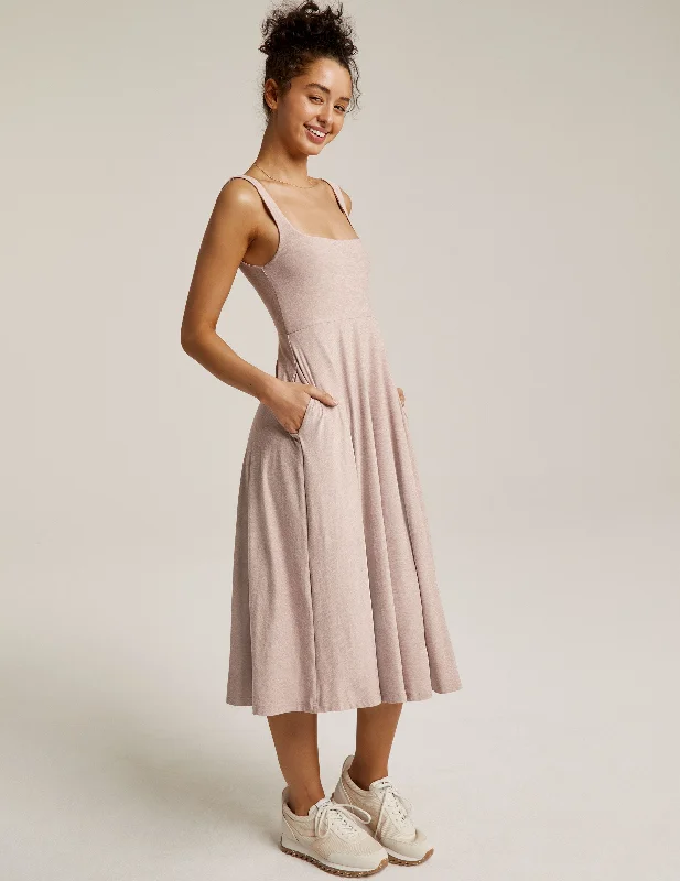Featherweight At The Ready Square Neck Dress Tunics Sale discount