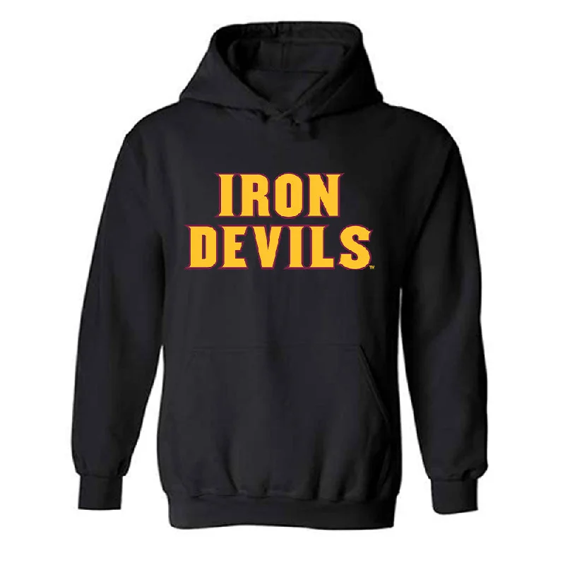 Arizona State - NCAA Women's Basketball : Timya Grice - Replica Shersey Hooded Sweatshirt Hoodie with Batwing Sleeves Loose Dramatic Arizona State - NCAA Women's Basketball : Timya Grice - Replica Shersey Hooded Sweatshirt Hoodie with Batwing Sleeves Loose Dramatic