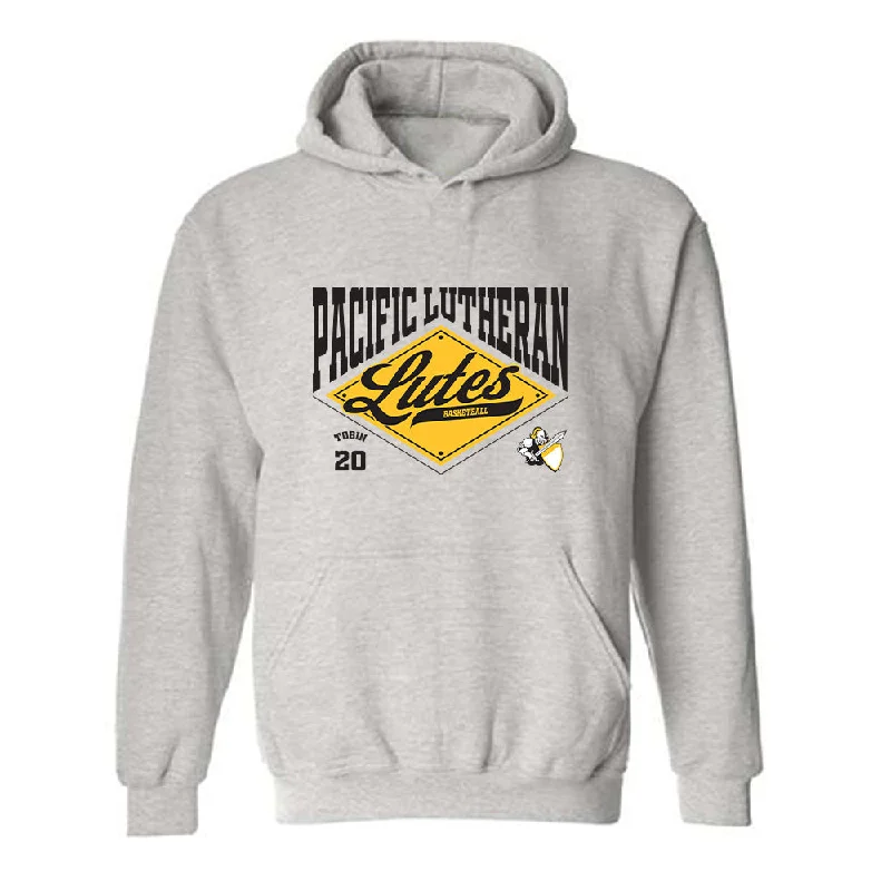 PLU - NCAA Women's Basketball : Brandie Tobin - Classic Fashion Shersey Hooded Sweatshirt Hoodie with Oversized Fit Loose Comfortable PLU - NCAA Women's Basketball : Brandie Tobin - Classic Fashion Shersey Hooded Sweatshirt Hoodie with Oversized Fit Loose Comfortable