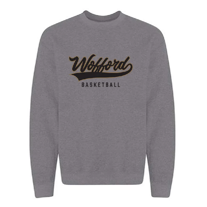 Wofford - NCAA Women's Basketball : Mia Flor - Classic Shersey Crewneck Sweatshirt Hoodie with Velcro Closure Adjustable Secure Wofford - NCAA Women's Basketball : Mia Flor - Classic Shersey Crewneck Sweatshirt Hoodie with Velcro Closure Adjustable Secure
