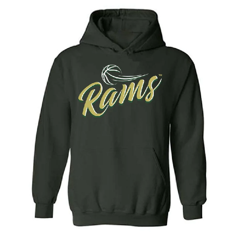 Colorado State - NCAA Women's Basketball : Kloe Froebe - Hooded Sweatshirt Hoodie with Drawcord Adjustable Secure Colorado State - NCAA Women's Basketball : Kloe Froebe - Hooded Sweatshirt Hoodie with Drawcord Adjustable Secure