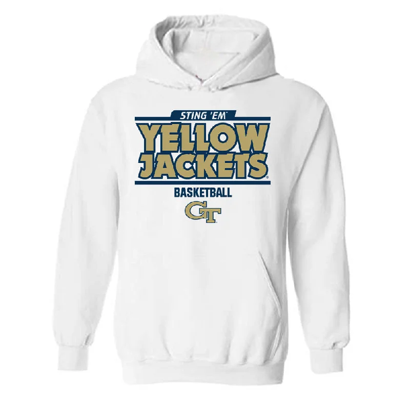 Georgia Tech - NCAA Women's Basketball : Zoesha Smith - Classic Fashion Shersey Hooded Sweatshirt Hoodie with Illustration Artistic Creative Georgia Tech - NCAA Women's Basketball : Zoesha Smith - Classic Fashion Shersey Hooded Sweatshirt Hoodie with Illustration Artistic Creative