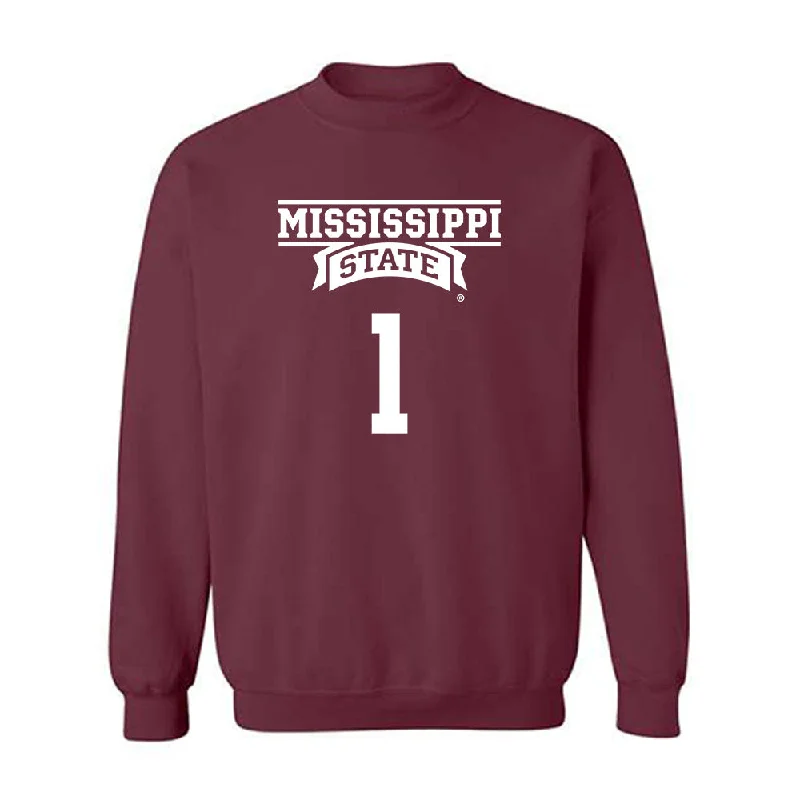 Mississippi State - NCAA Women's Basketball : Destiney McPhaul - Classic Shersey Crewneck Sweatshirt Hoodie with Tie-Dye Psychedelic Retro Mississippi State - NCAA Women's Basketball : Destiney McPhaul - Classic Shersey Crewneck Sweatshirt Hoodie with Tie-Dye Psychedelic Retro