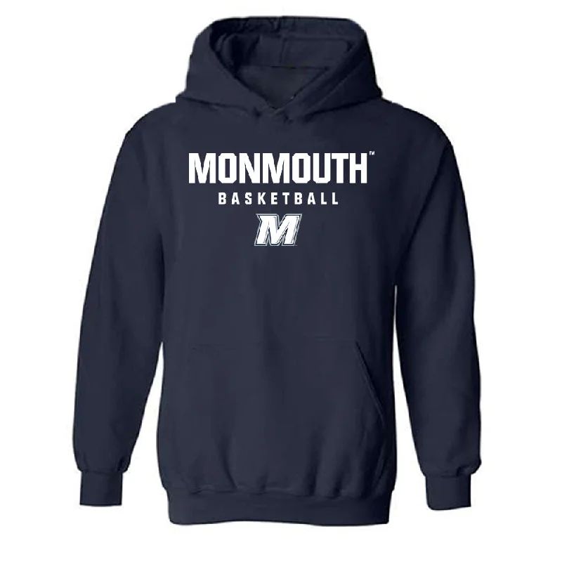 Monmouth - NCAA Women's Basketball : Kellyn Preira - Classic Shersey Hooded Sweatshirt Hoodie with Sequins Glamorous Eye-catching Monmouth - NCAA Women's Basketball : Kellyn Preira - Classic Shersey Hooded Sweatshirt Hoodie with Sequins Glamorous Eye-catching