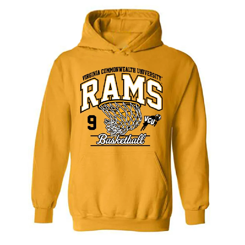 VCU - NCAA Women's Basketball : Alexis Black - Sports Shersey Hooded Sweatshirt Hoodie with High Neck Warm Protective VCU - NCAA Women's Basketball : Alexis Black - Sports Shersey Hooded Sweatshirt Hoodie with High Neck Warm Protective