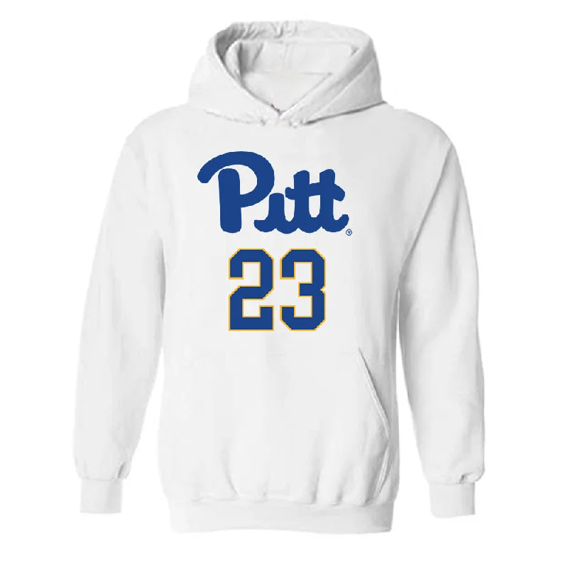 Pittsburgh - NCAA Women's Basketball : Mikayla Johnson - Classic Shersey Hooded Sweatshirt Hoodie Sweatshirt Pullover Pittsburgh - NCAA Women's Basketball : Mikayla Johnson - Classic Shersey Hooded Sweatshirt Hoodie Sweatshirt Pullover