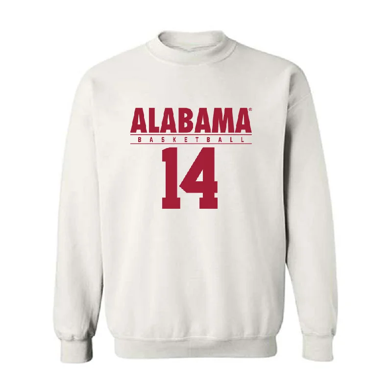 Alabama - NCAA Women's Basketball : Zaay Green - Classic Fashion Shersey Crewneck Sweatshirt Hoodie with Front Slit Layering Stylish Alabama - NCAA Women's Basketball : Zaay Green - Classic Fashion Shersey Crewneck Sweatshirt Hoodie with Front Slit Layering Stylish