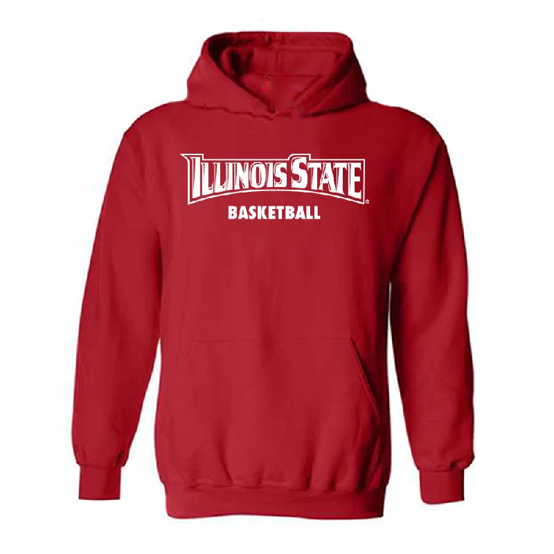 Illinois State - NCAA Women's Basketball : Doneelah Washington - Classic Shersey Hooded Sweatshirt Hoodie with Color Block Contrast Stylish Illinois State - NCAA Women's Basketball : Doneelah Washington - Classic Shersey Hooded Sweatshirt Hoodie with Color Block Contrast Stylish